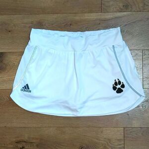 Adidas Climacool tenniscore white skort paw print M
